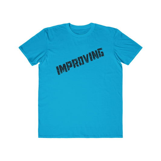 Improving-Men's Crewneck T-shirt with UB>UR logo in the back