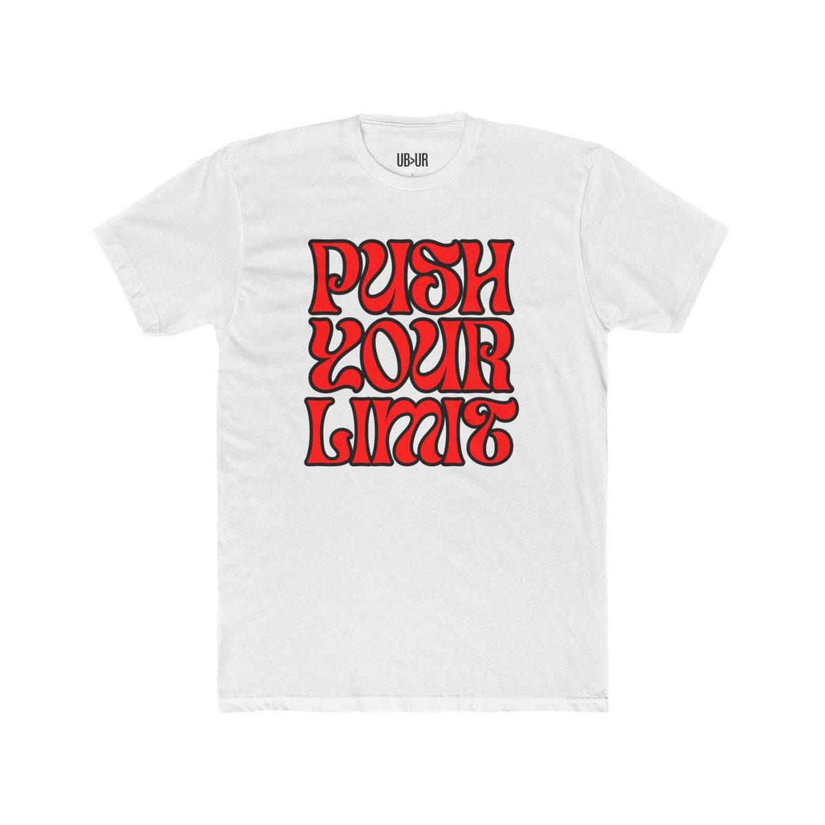 Push Your Limit- Unisex Cotton Crew Tee