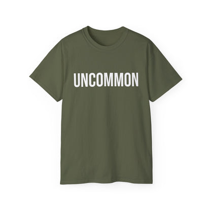 UNCOMMON Unisex Ultra Cotton T-shirt with UB>UR in the back.