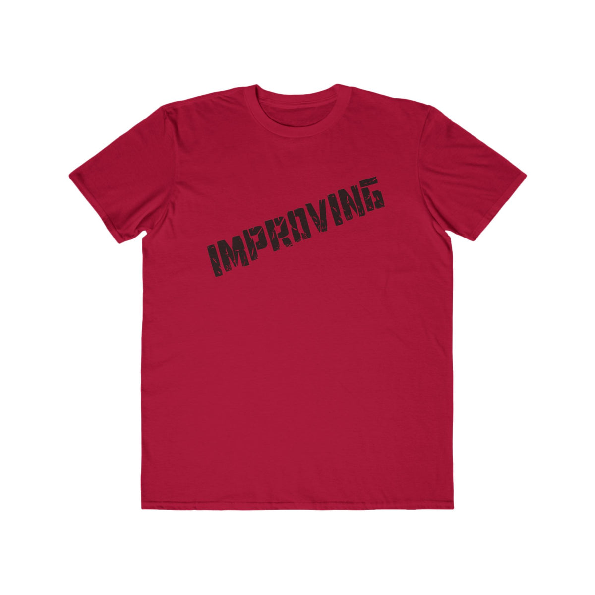 Improving-Men's Crewneck T-shirt with UB>UR logo in the back