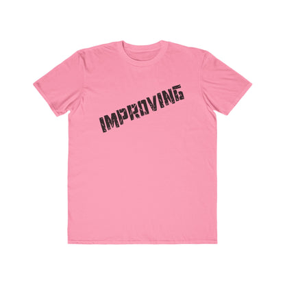 Improving-Men's Crewneck T-shirt with UB>UR logo in the back