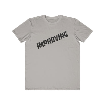 Improving-Men's Crewneck T-shirt with UB>UR logo in the back