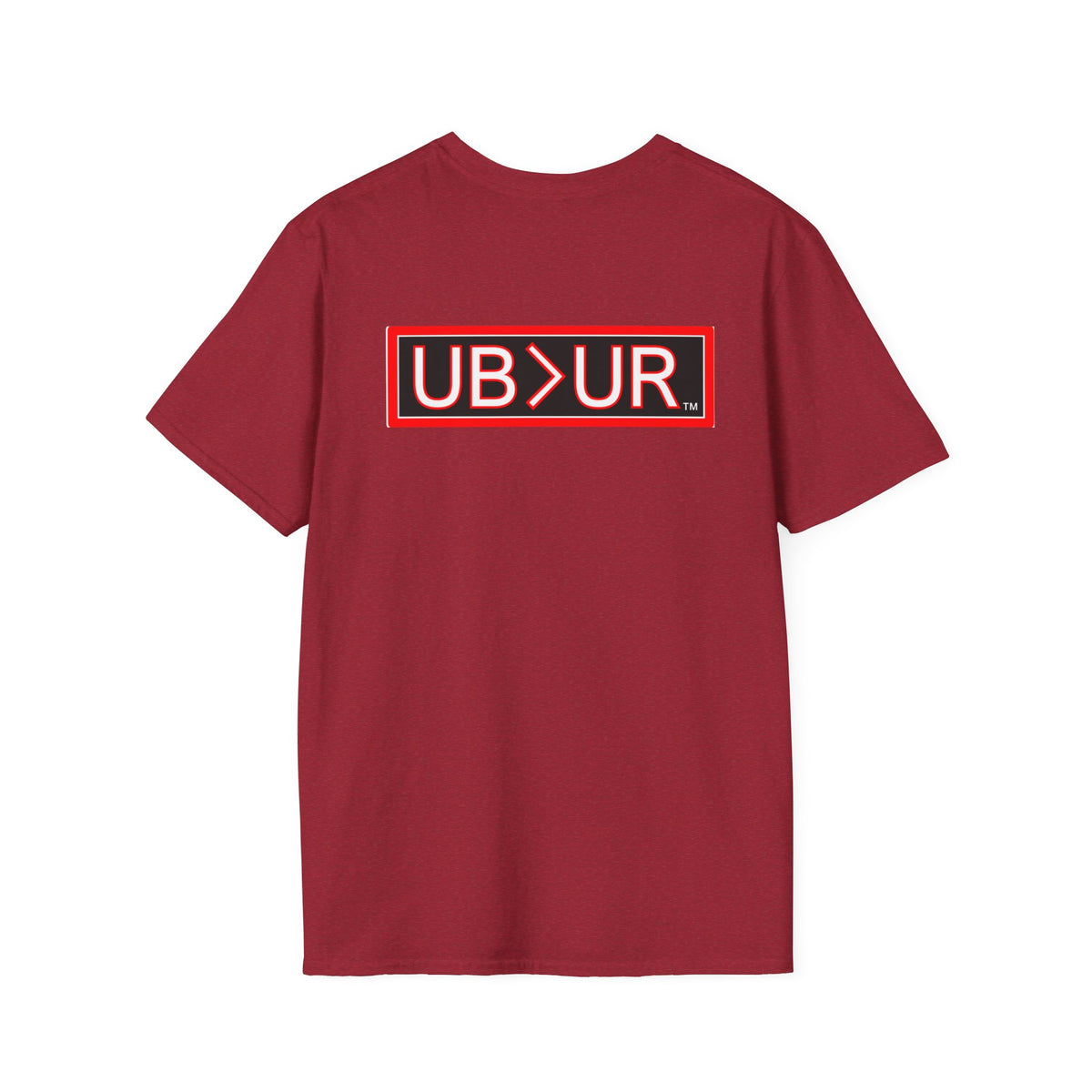 CHOSEN Softstyle T-Shirt with UB>UR logo in the back.