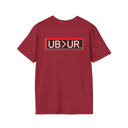 CHOSEN Softstyle T-Shirt with UB>UR logo in the back.