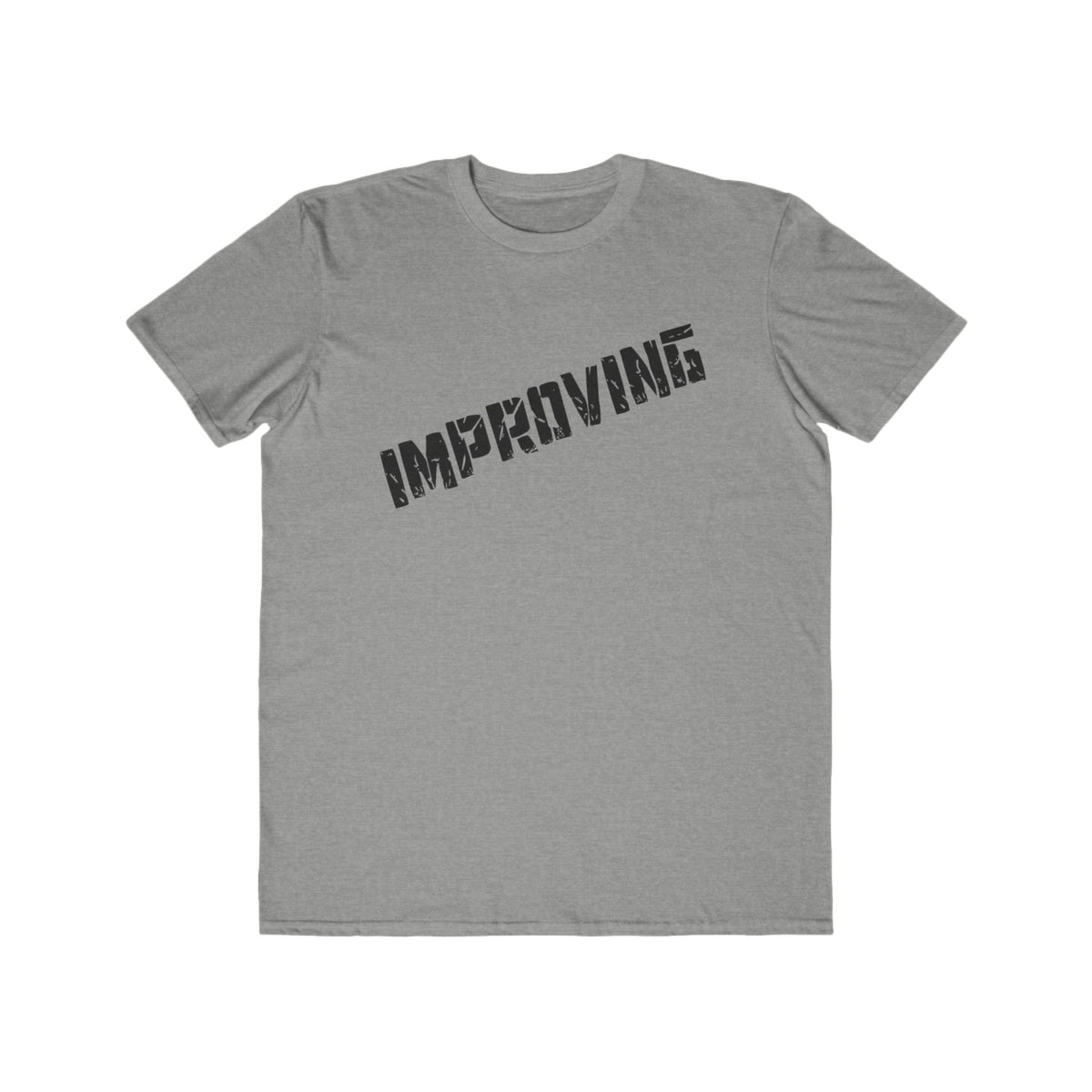 Improving-Men's Crewneck T-shirt with UB>UR logo in the back