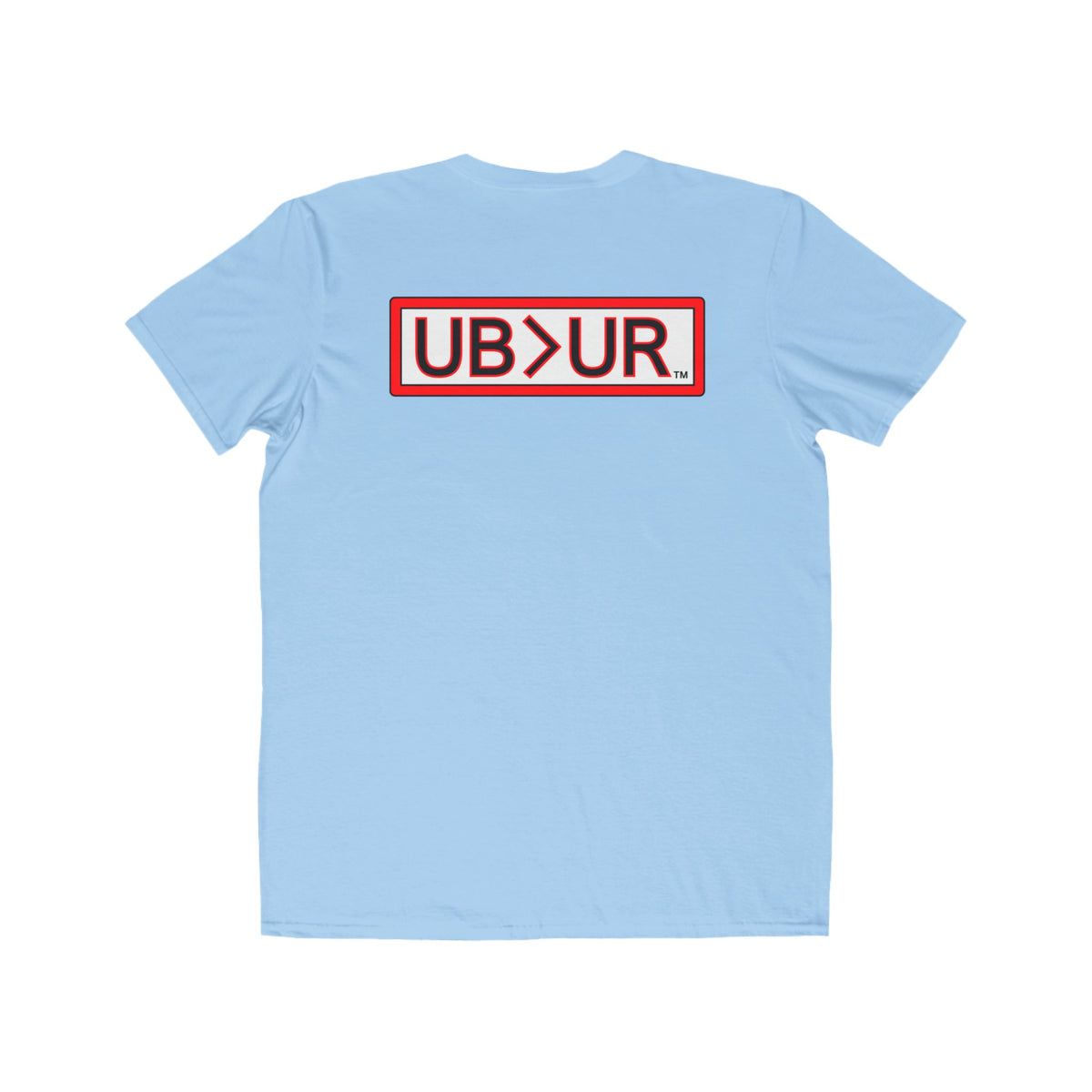 Improving-Men's Crewneck T-shirt with UB>UR logo in the back