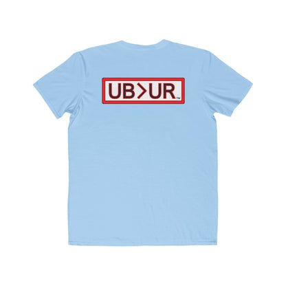 Improving-Men's Crewneck T-shirt with UB>UR logo in the back