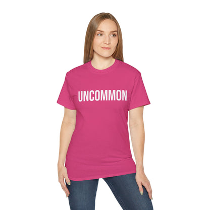 UNCOMMON Unisex Ultra Cotton T-shirt with UB>UR in the back.