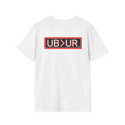 CHOSEN Softstyle T-Shirt with UB>UR logo in the back.