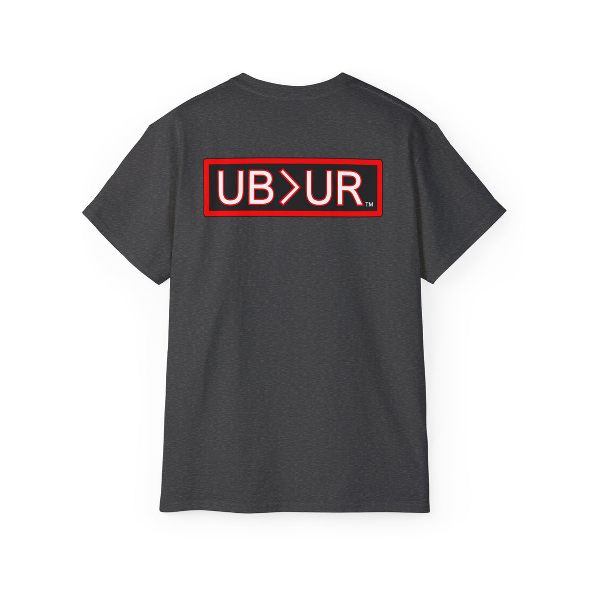 UNCOMMON Unisex Ultra Cotton T-shirt with UB>UR in the back.