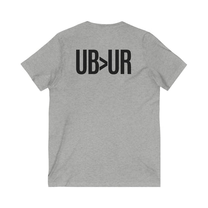 SUPERNATURAL-Unisex Jersey Short Sleeve V-Neck Tee