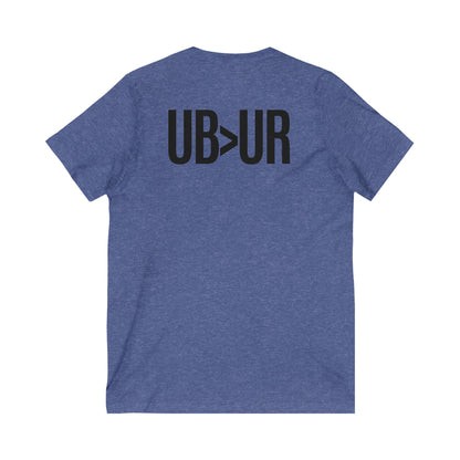 SUPERNATURAL-Unisex Jersey Short Sleeve V-Neck Tee