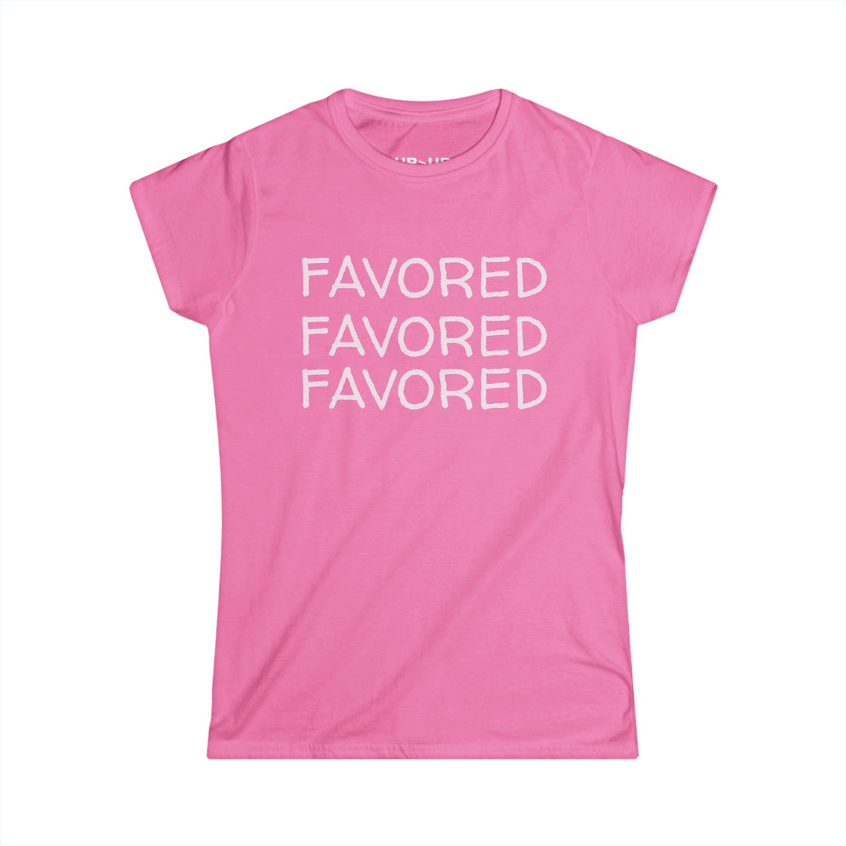 FAVORED- Women's Comfy crewneck T-Shirt-UB>UR in the back