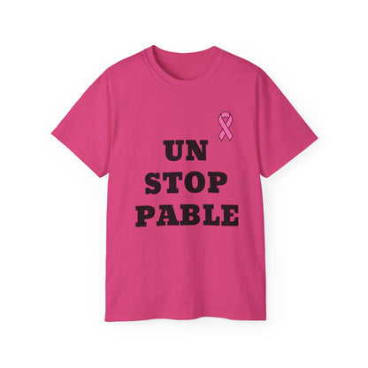 Unstoppable- Cancer Aid Unisex Ultra Cotton Tee