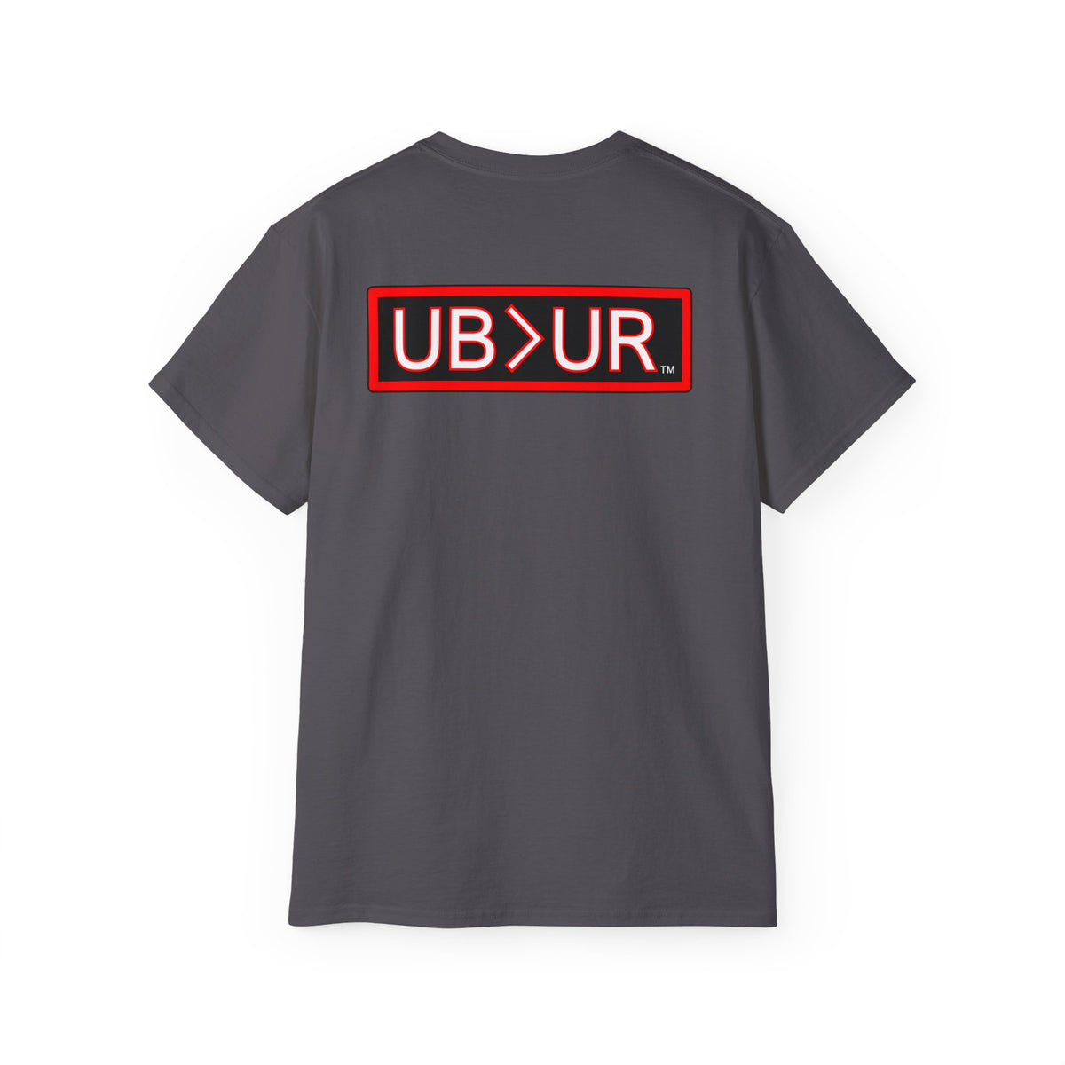 UNCOMMON Unisex Ultra Cotton T-shirt with UB>UR in the back.