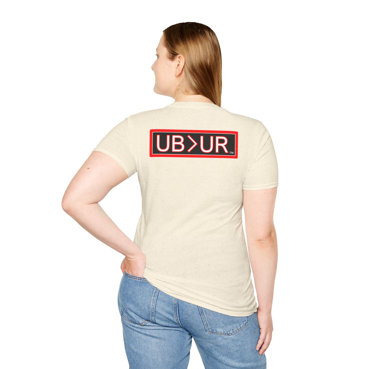 SUPERNATURAL-Unisex Softstyle T-Shirt-UB>UR on the back