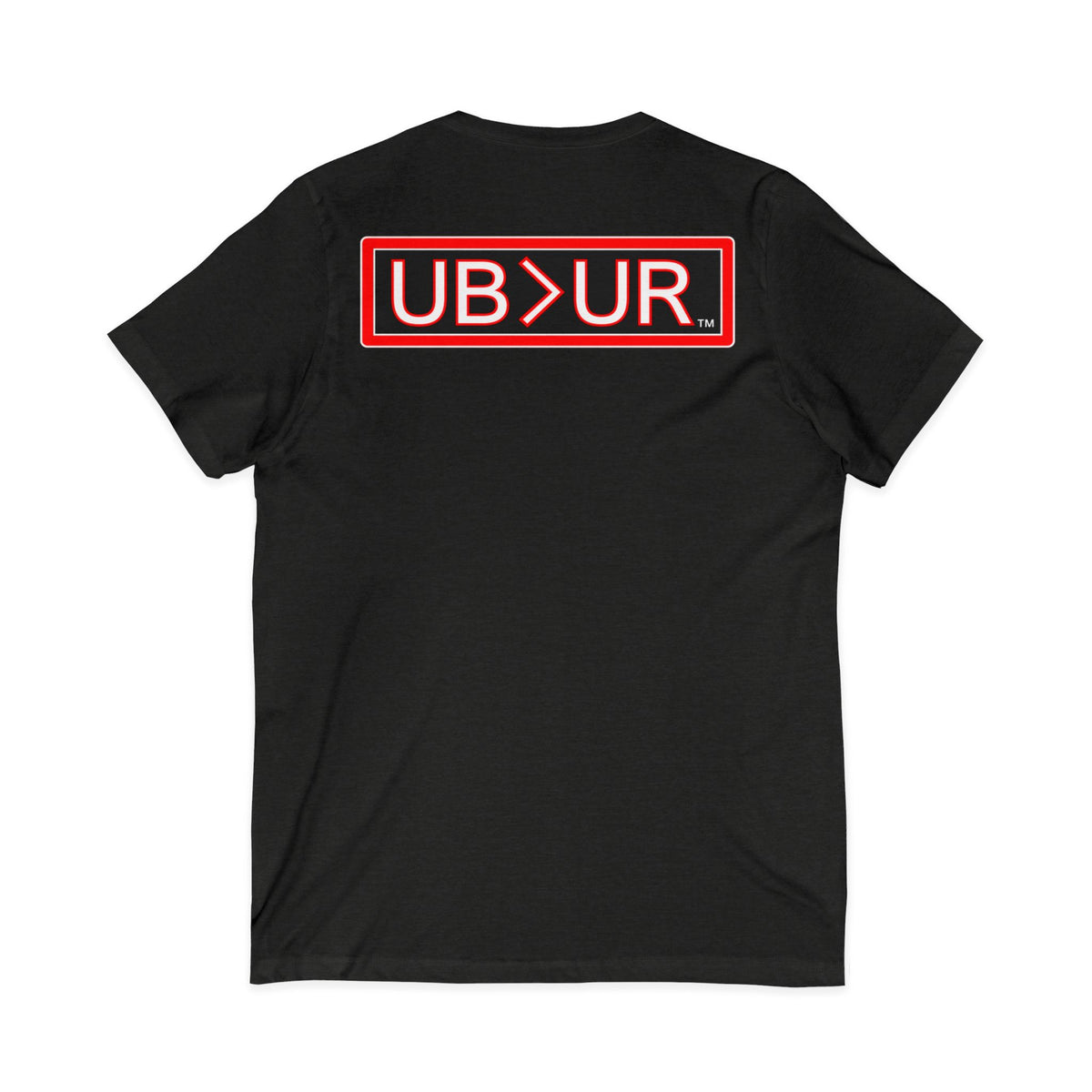 UB>UR- Unisex Jersey Short Sleeve V-Neck Tee