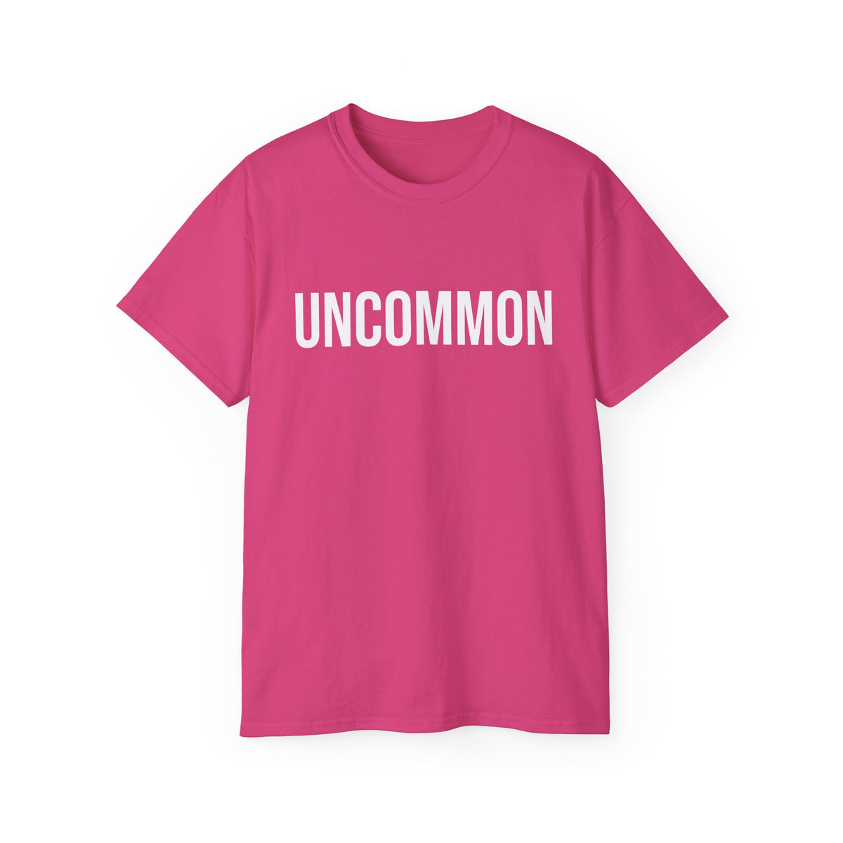 UNCOMMON Unisex Ultra Cotton T-shirt with UB>UR in the back.