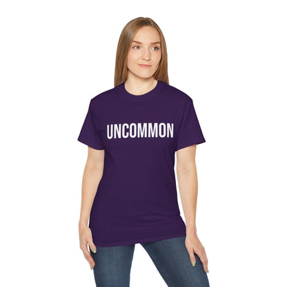 UNCOMMON Unisex Ultra Cotton T-shirt with UB>UR in the back.