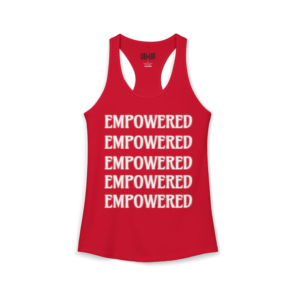 EMPOWERED-Women's Ideal Racerback Tank