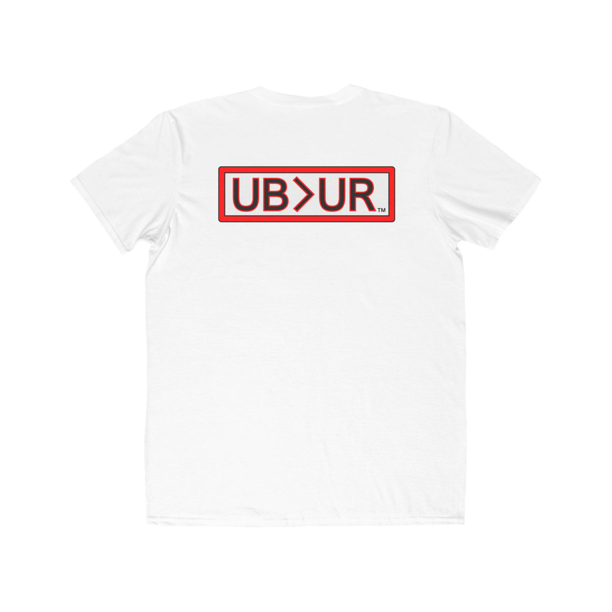 Improving-Men's Crewneck T-shirt with UB>UR logo in the back