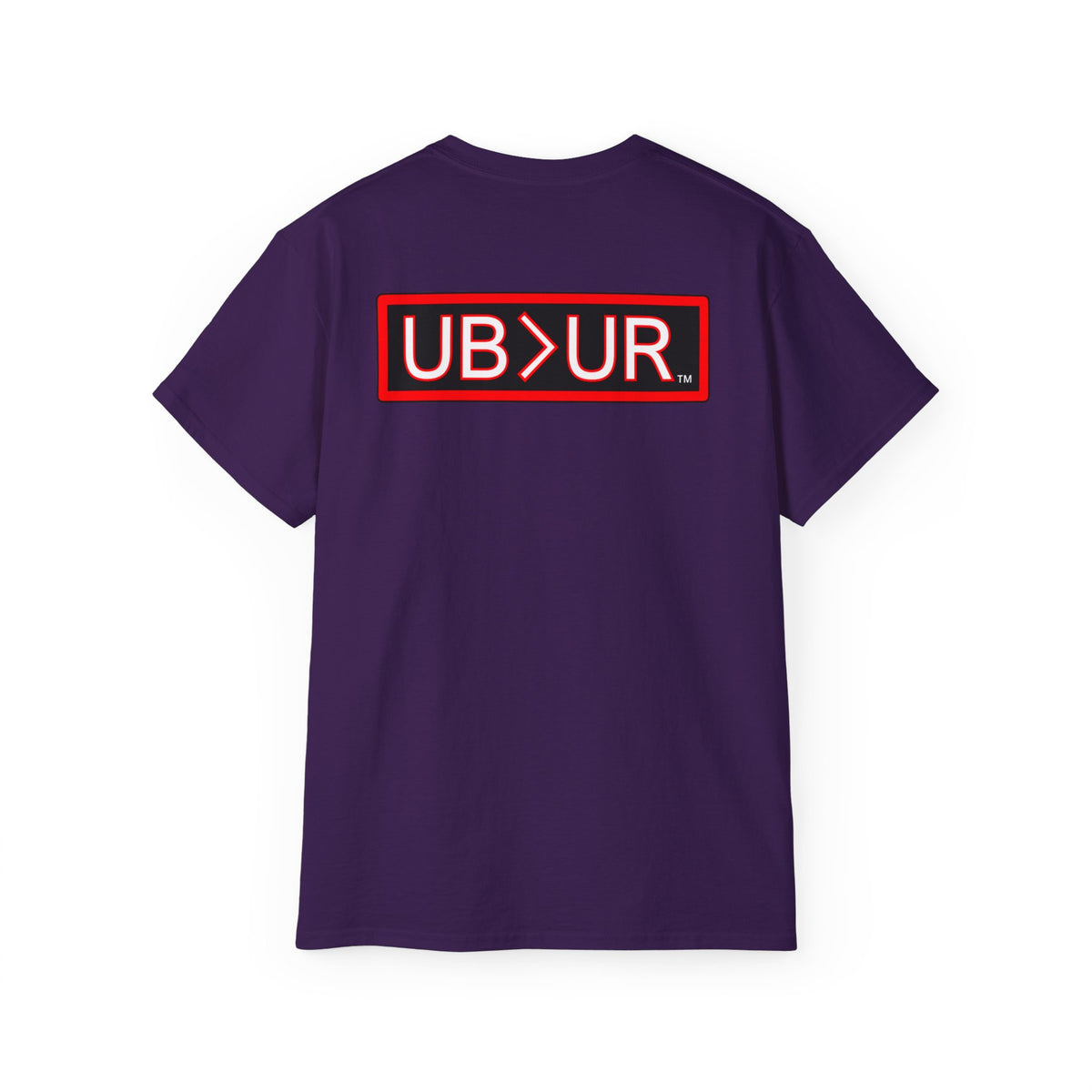 UNCOMMON Unisex Ultra Cotton T-shirt with UB>UR in the back.