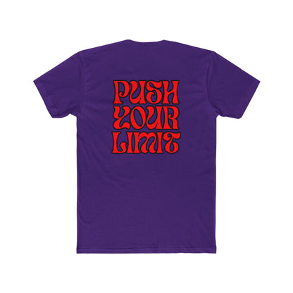 Push Your Limit- Unisex Cotton Crew Tee