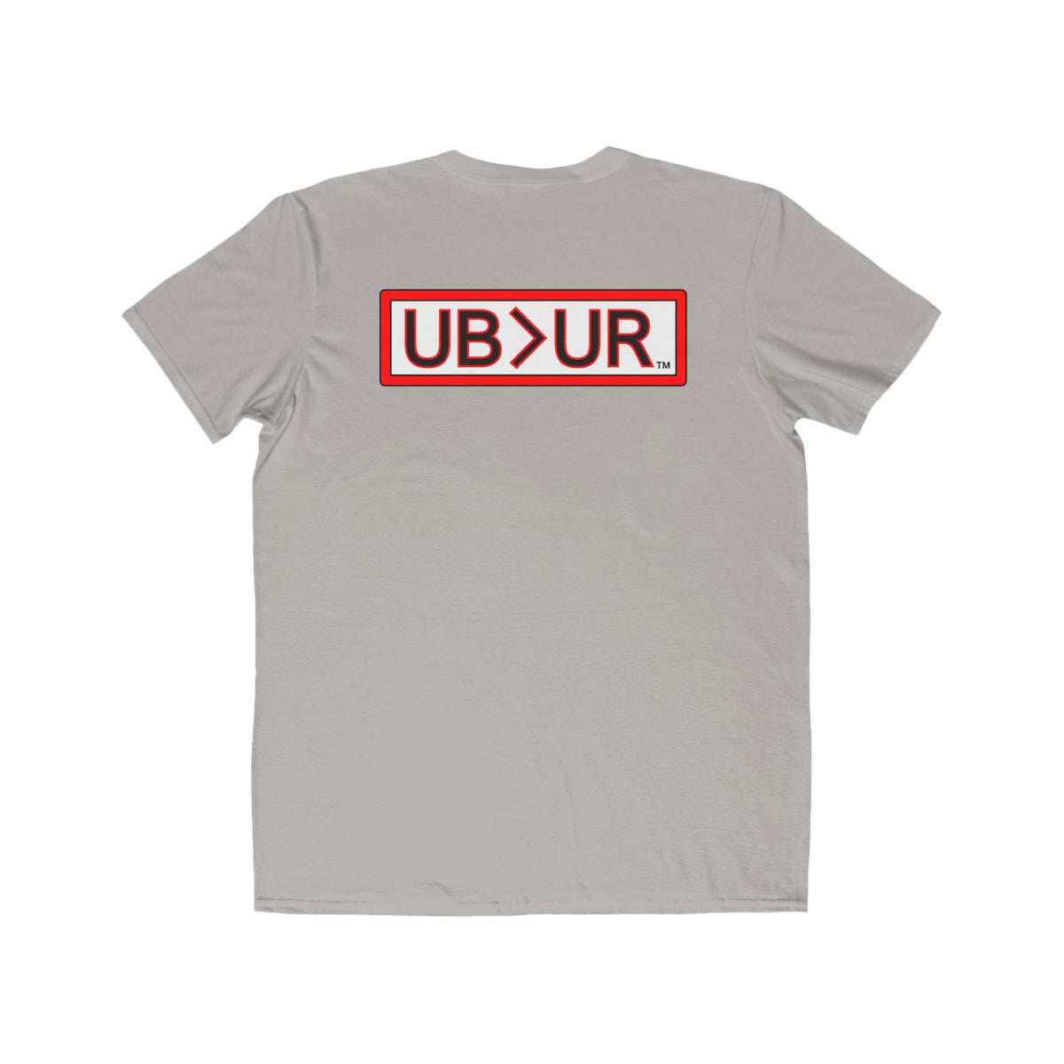 Improving-Men's Crewneck T-shirt with UB>UR logo in the back