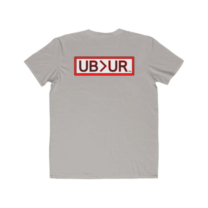 Improving-Men's Crewneck T-shirt with UB>UR logo in the back