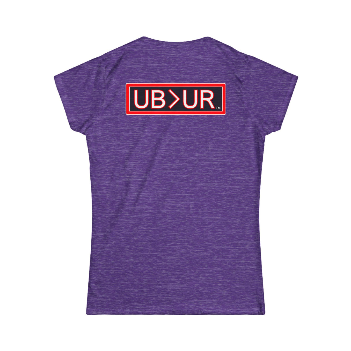 Women's BLESSED Softstyle Tee with UB>UR in the back