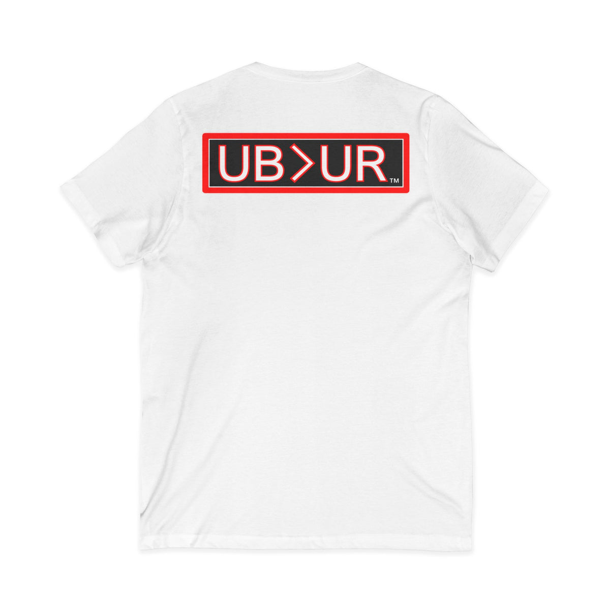 UB>UR- Unisex Jersey Short Sleeve V-Neck Tee