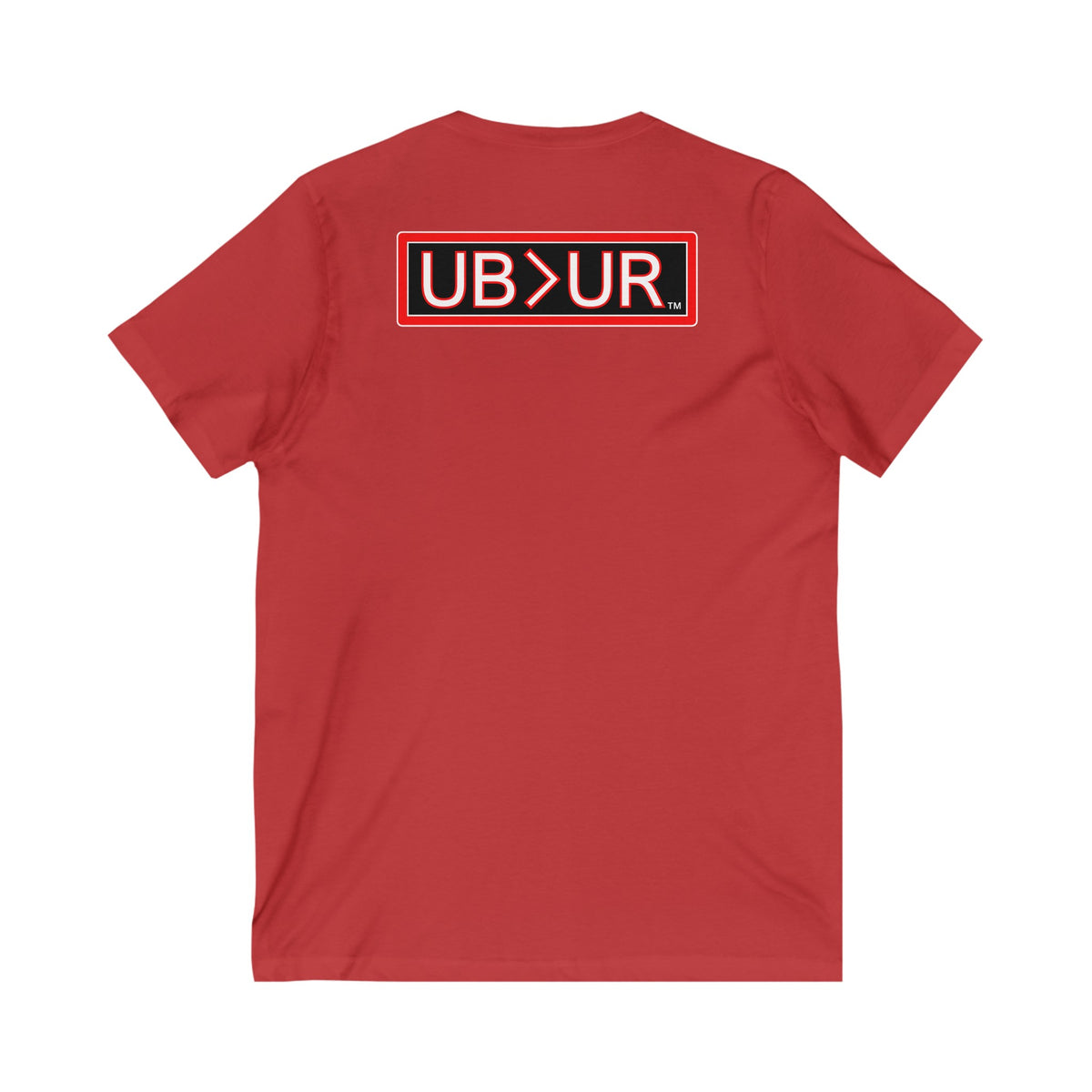 Unstoppable V-Neck-Unisex Jersey Short Sleeve Tee