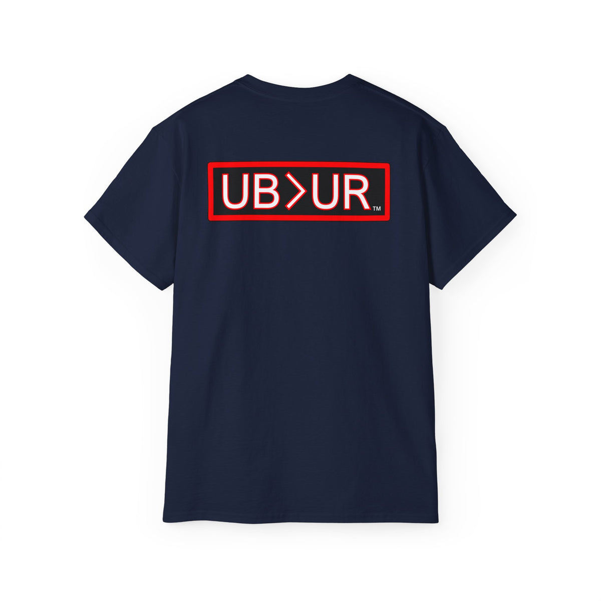 UNCOMMON Unisex Ultra Cotton T-shirt with UB>UR in the back.