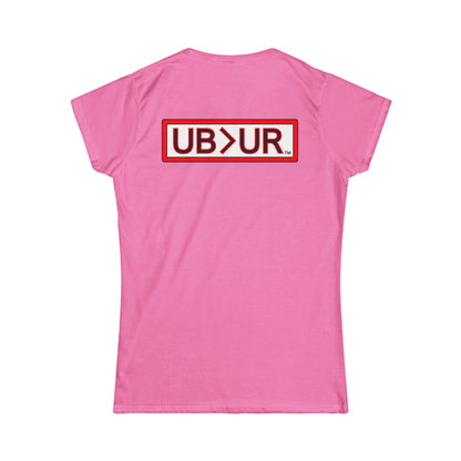 FAVORED- Women's Comfy crewneck T-Shirt-UB>UR in the back