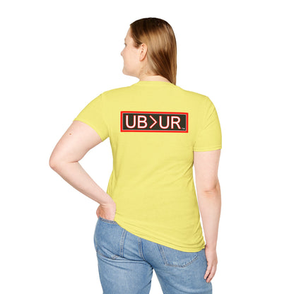 CHOSEN Softstyle T-Shirt with UB>UR logo in the back.