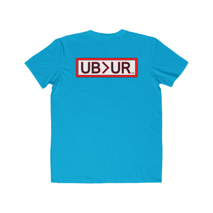 Improving-Men's Crewneck T-shirt with UB>UR logo in the back