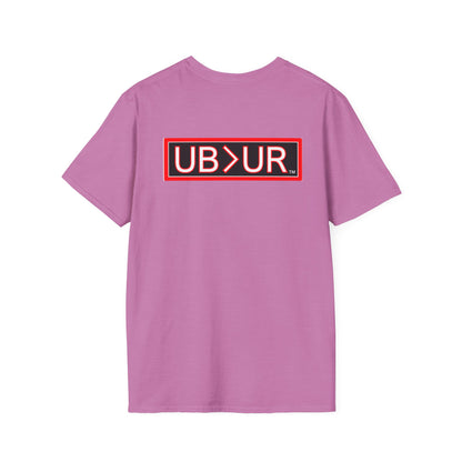 CHOSEN Softstyle T-Shirt with UB>UR logo in the back.