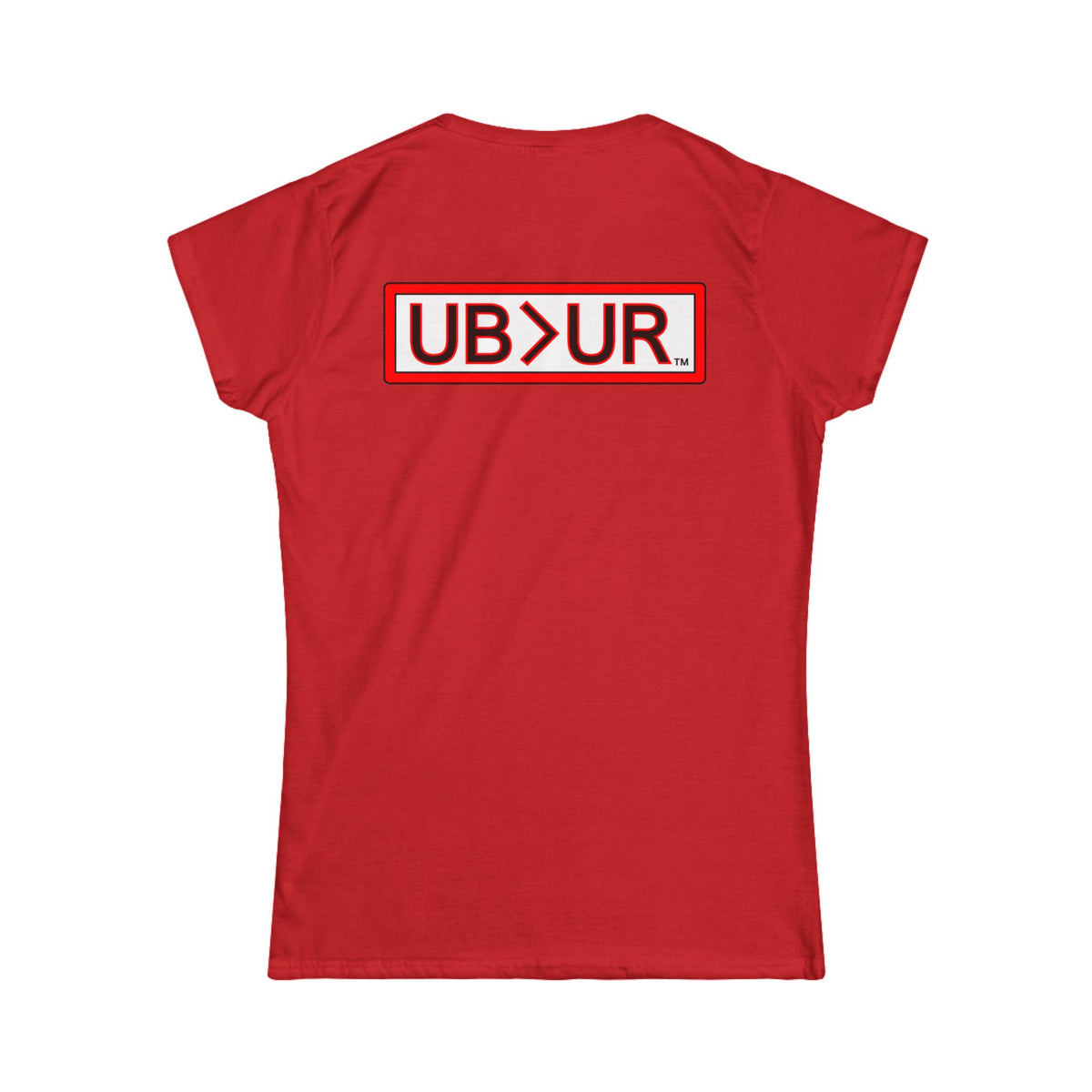 FAVORED- Women's Comfy crewneck T-Shirt-UB>UR in the back