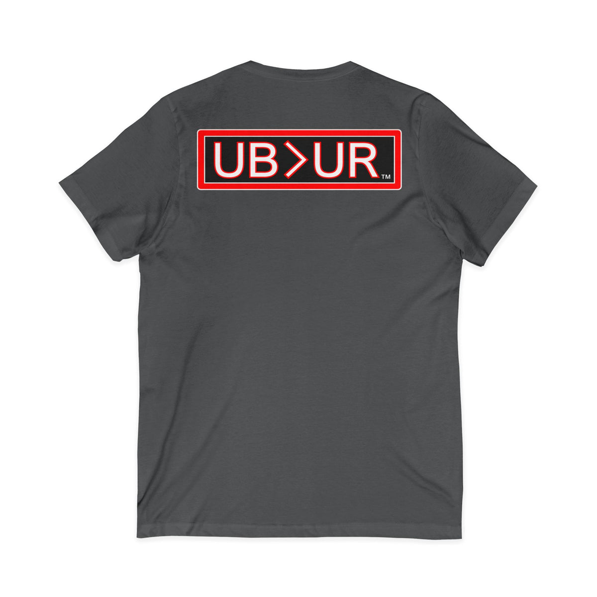 UB>UR- Unisex Jersey Short Sleeve V-Neck Tee