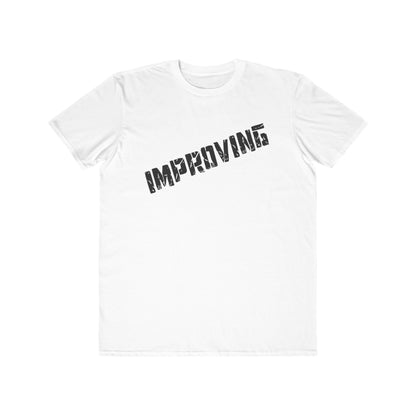 Improving-Men's Crewneck T-shirt with UB>UR logo in the back