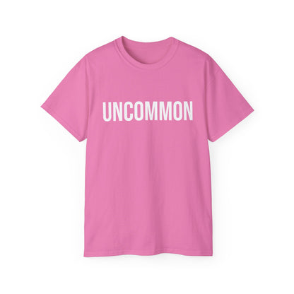 UNCOMMON Unisex Ultra Cotton T-shirt with UB>UR in the back.