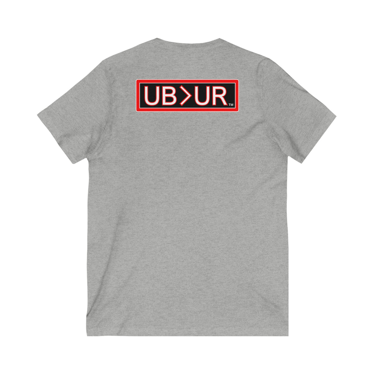 Unstoppable V-Neck-Unisex Jersey Short Sleeve Tee