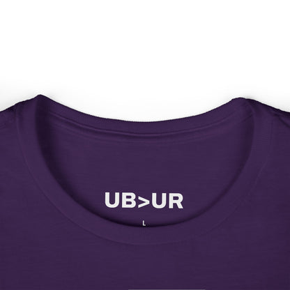 FAVORED- Women's Comfy crewneck T-Shirt-UB>UR in the back
