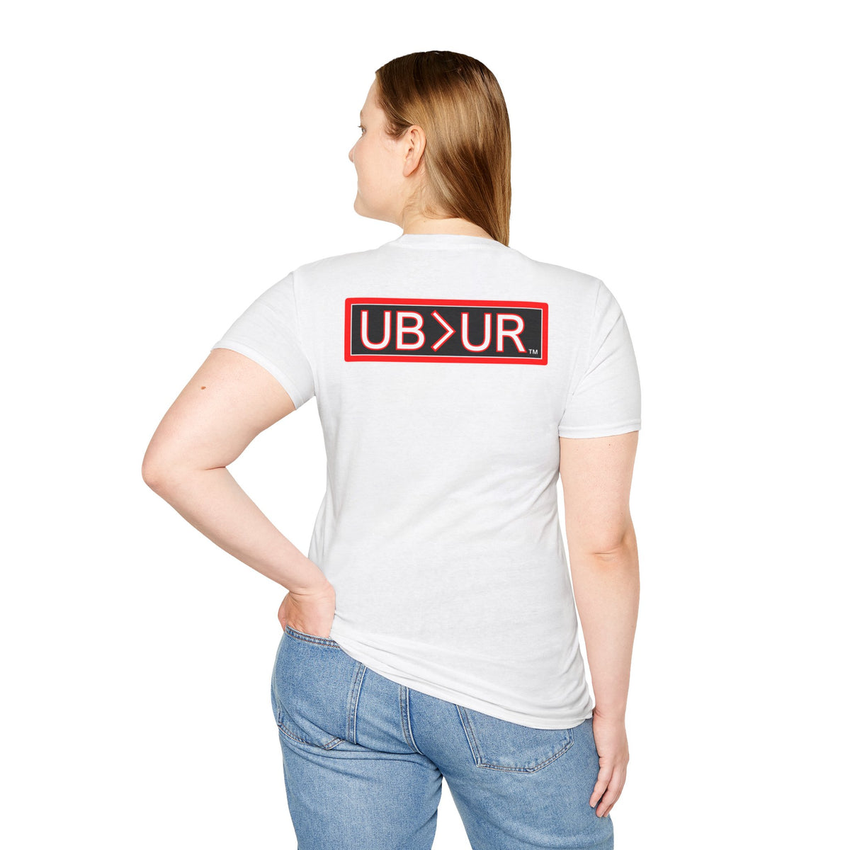 SUPERNATURAL-Unisex Softstyle T-Shirt-UB>UR on the back