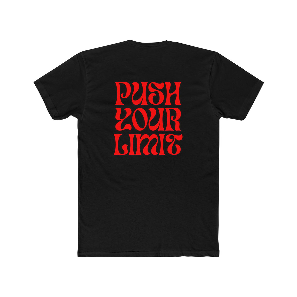 Push Your Limit- Unisex Cotton Crew Tee