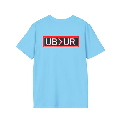 CHOSEN Softstyle T-Shirt with UB>UR logo in the back.