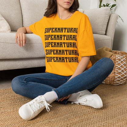SUPERNATURAL-Unisex Softstyle T-Shirt-UB>UR on the back