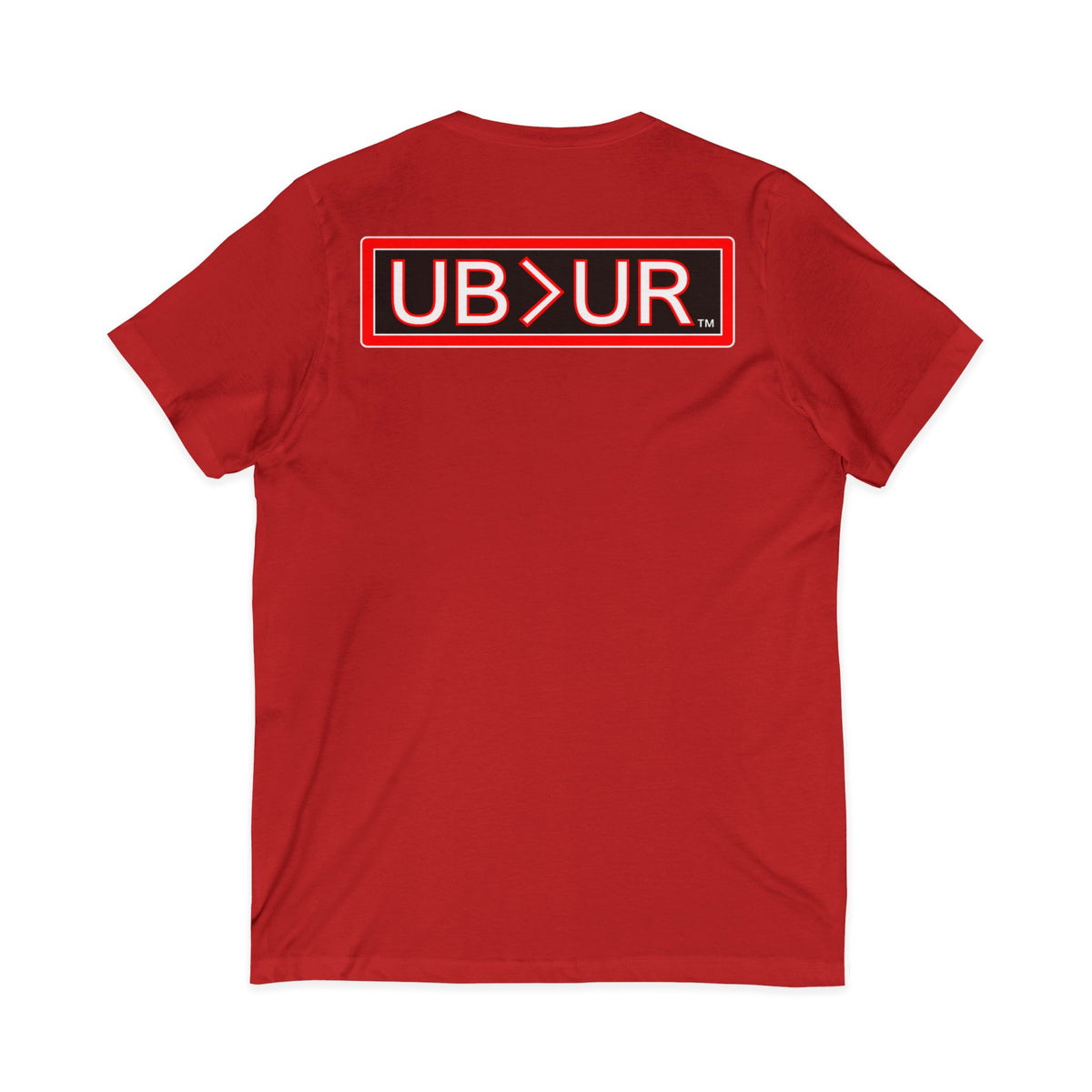 UB>UR- Unisex Jersey Short Sleeve V-Neck Tee