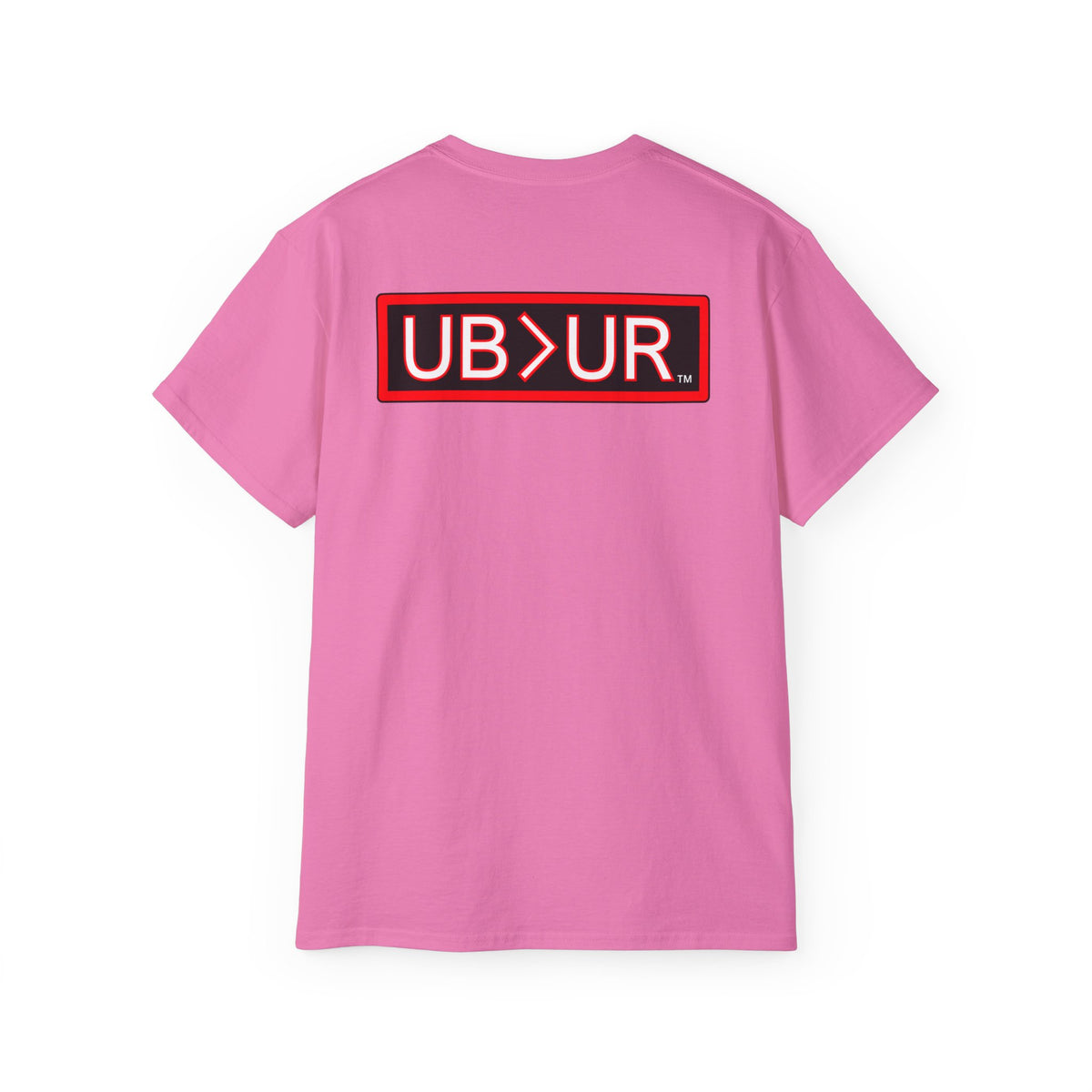 UNCOMMON Unisex Ultra Cotton T-shirt with UB>UR in the back.
