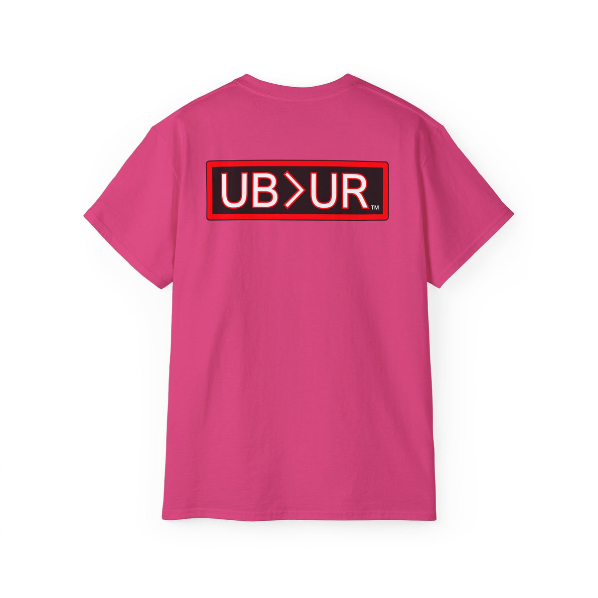 POWERFUL Unisex Ultra Cotton T-shirt with UB>UR in the back.